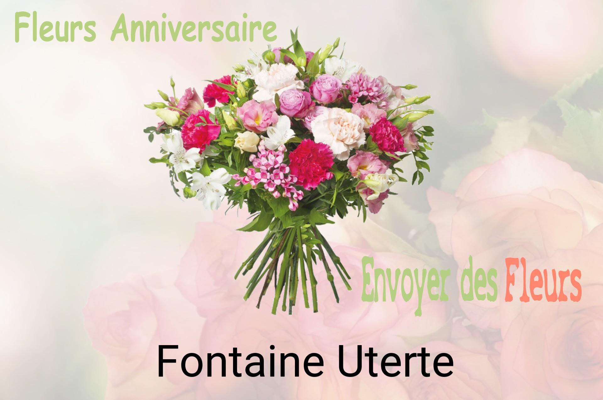 Bouquet de fleurs d’anniversaire livré à Fontaine-Uterte