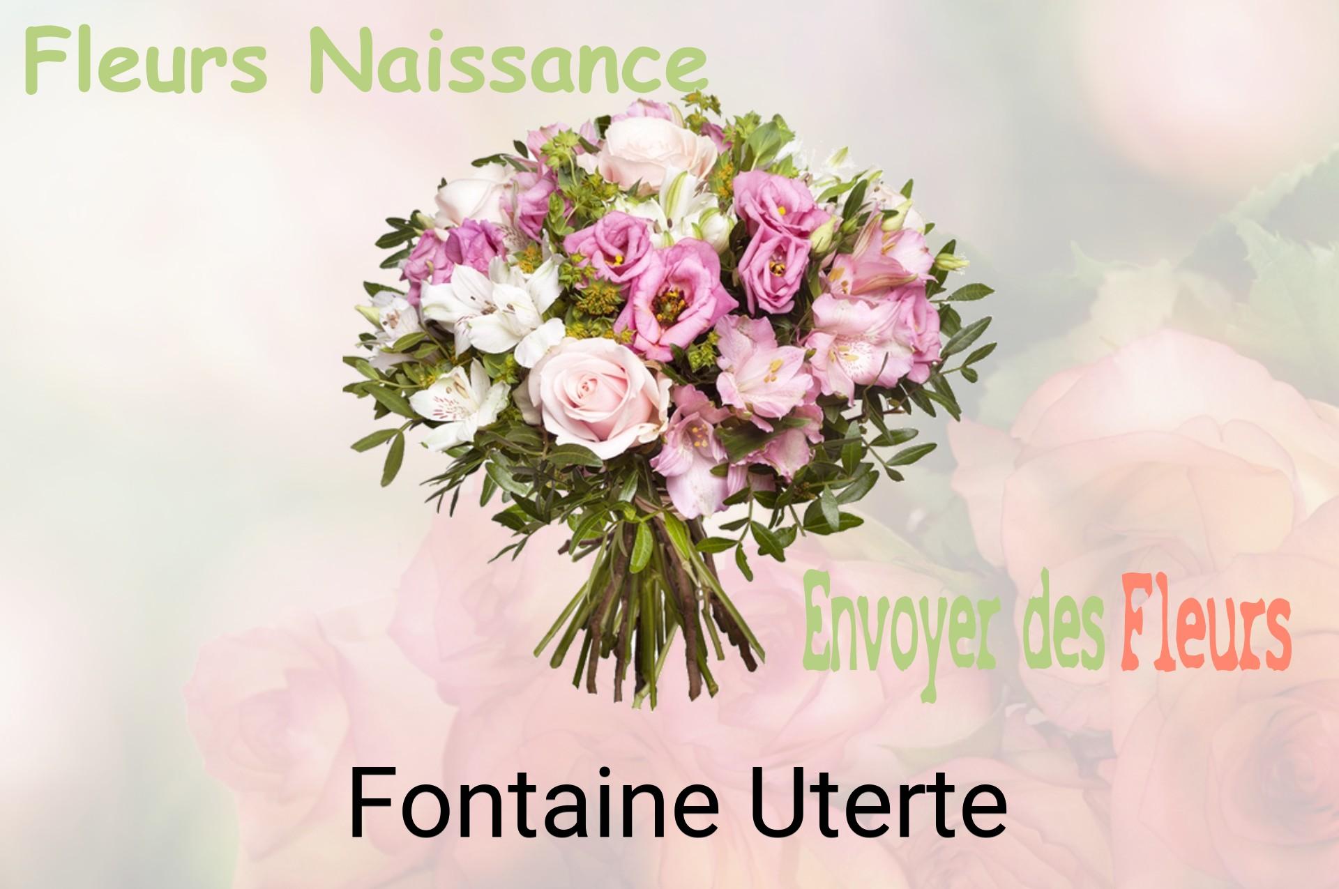 Bouquet de fleurs de naissance livré à Fontaine-Uterte